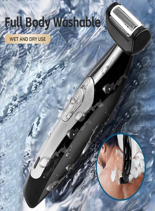 Yoidesu Men's, Body Groomer with Adjustable Extreme Reach Handle, Wet/Dry Use, Back Hair Remover - Image 3